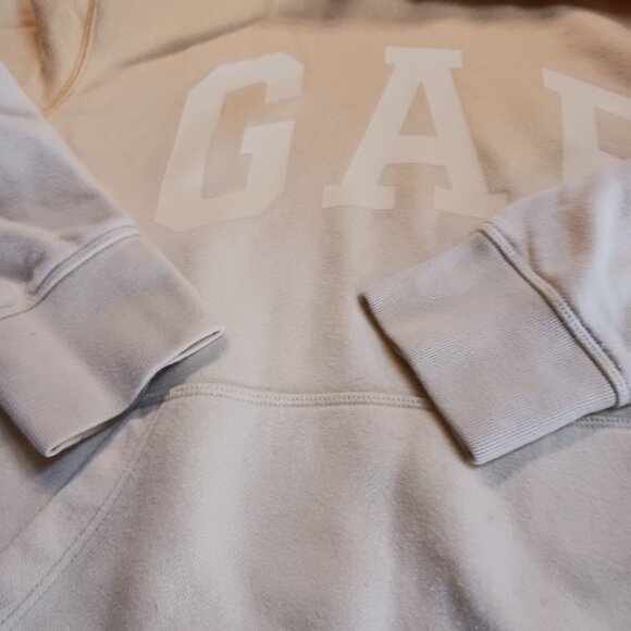 BUNDLE Lot 2x Gap Kids Dip Dye Sweatshirt XL Mustard Yellow & Pink Blue Cotton - Picture 16 of 16